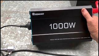 Renogy 1000 watt 12v 240v pure sine wave inverter