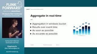 Scaling Uber’s Realtime Optimization with Apache Flink - Xingzhong Xu