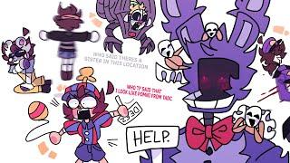 the FNAF QnA! || ENTER THE CHAOS- || FNaF || animation - flipaclip [READ DESC]