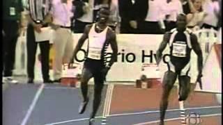 1997 - Donovan Bailey vs Michael Johnson 150m