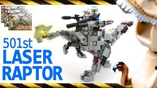 501st Legion LASER RAPTOR - LEGO 75345 Alternate Build + Free Build Instructions