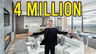 Inside an INSANE 3.89 MILLION YORKVILLE PENTHOUSE  I  1 Bloor St E - #7504