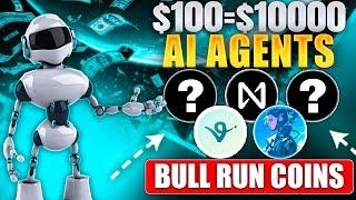 BULL RUN 2024 Crypto Coins || Next 5 Ai BUY LOW SELL HIGH Cryptocurrency Altcoins 2025 - 10X Coin