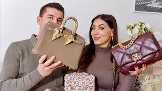 *SHOCKING!* My Boyfriend Rates My Designer Bags