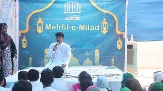 Mahfil-e-Milad Ceremony 2024 | Beautiful Naat by Students | The Memon Educators School