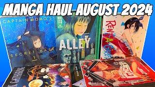 MANGA HAUL FOR AUGUST 2024! 