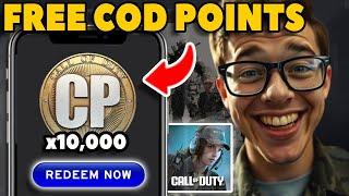 How to get 10,000 FREE CP CODM  Free COD Points Redeem Code | COD Mobile Free CP 2024