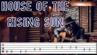 HOUSE OF THE RISING SUN cover. Chords & melody ( Guitar Tab )