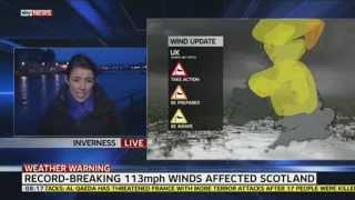 Hurricane-Force Winds Batter Parts Of UK