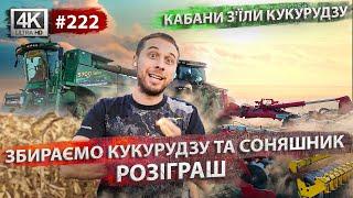 Кабанизʼїли кукурудзуМолотимо соняхВперше сіємо жито на сінаж|РОЗІГРАШ