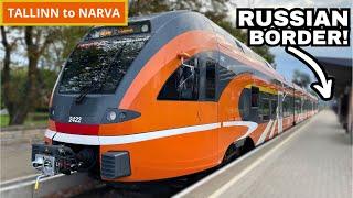 Tallinn to Narva by Elron: A Train Journey to the RUSSIAN BORDER in 2024!