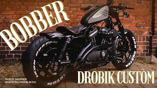 Custom Harley-Davidson Sportster Bobber Build - transformation