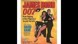 80's Table Top RPG James Bond 007 Gameplay Part 1