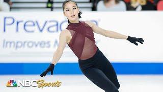 Alysa Liu's threepeat attempt derailed in US Nationals free skate | NBC Sports