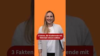 Du studierst und möchtest dir etwas dazu verdienen? 3 Fakten solltest du kennen! #Studium #Minijob