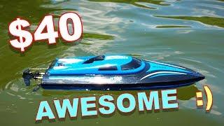 $40 RC Boat - SkyTech H100 - It's About Time We Get a New Boat - TheRcSaylors