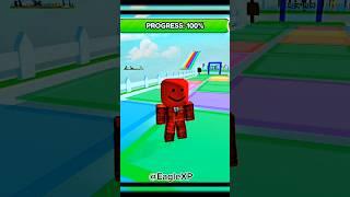 Roblox ReDman play glass bridge in roblox #roblox #shorts #edit