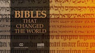 Series Trailer: “Bibles That Changed the World”