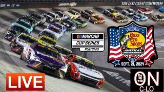 Bass Pro Shops Night Race at Bristol. Live NASCAR Cup Series. Play by Play, Live Leaderboard & More