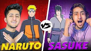 Naruto Vs Sasuke 1 Vs 1 Clash Squad Battle Who Will Win - Garena Free Fire