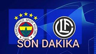 SON DAKİKA FENERBAHÇENİN RAKİBİ!!!