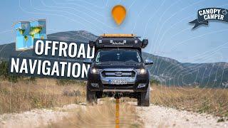 Offroad Navigation | Wie finden wir unsere Offroad-Trails und navigieren auf Reisen ? 