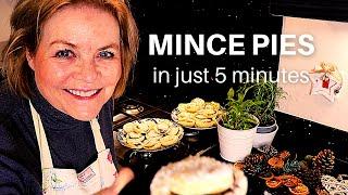 MINCE PIES!!  MAKE YOUR OWN - IN 5 MINUTES!