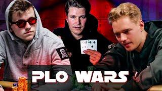 PLO WARS borntotilt | LLinusLLove | EEE27 | Fresh_o0_D High Stakes Poker Highlights TOP Pots Ep40