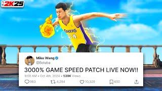 NBA 2K25 but the GAME SPEED is INCREASED by 3000%