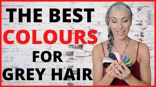 THE BEST COLOURS FOR GREY HAIR | WINTER | ERICA HENRY JOHNSTON