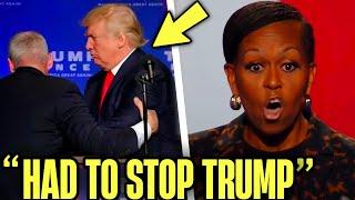 Trump’s Handlers PANIC As He THREATENS Michelle Obama!