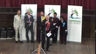 Cambridge - General Election Declaration