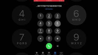 “Wednesday” song on iPhone dial pad ️