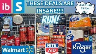 *RUN!* THESE DEALS ARE INSANE! ~ PAID UNDER $3 FOR EVERYTHING ~HOT WALMART / KROGER / RITE AID DEALS