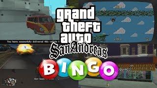 GTA San Andreas Speedrun BINGO!