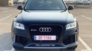 რუსთავის ავტო ბაზრობა . Audi RsQ5 2.0 turbo . 2015 year .