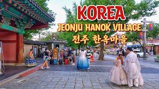 KOREA 4K | 전주 한옥마을 여기어때?! 골목 구석구석 파헤치기  | Walk around Jeonju Hanok Village