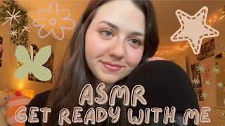 ASMR | whispered get ready with me ⋆.˚