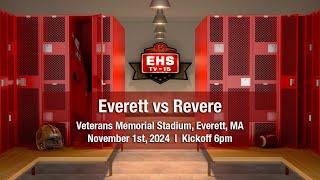 Everett (MA) Crimson Tide Football vs Revere: November 1st, 2024