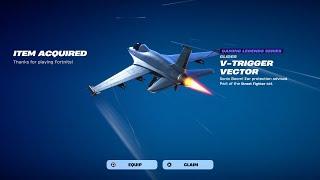 How To Get V-Trigger Vector Glider NOW FREE In Fortnite! (V-Trigger Vector Glider)