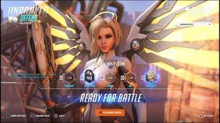 Overwatch 2 Mercy Gameplay No Commentary) (1080p 60) (Ps5)