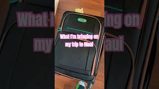 What I am packing for #maui #travel #packing #travelvlog #traveling #packwithme #hawaii #vacation