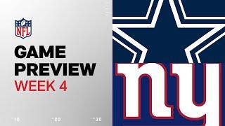 Dallas Cowboys vs. New York Giants | 2024 Week 4 Game Preview