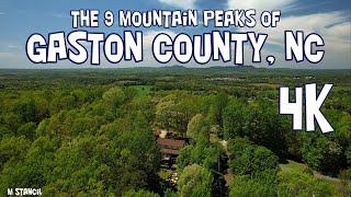 The 9 Mountain Peaks of Gaston County 4K / Close to Charlotte!! (DJI Mavic Air 2S Drone Footage)