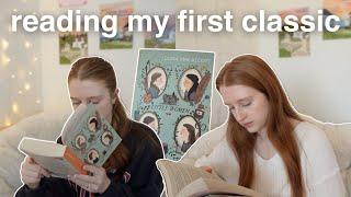 Little Women reading vlog | my first classic 🪶