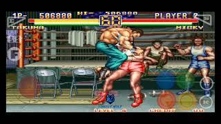 Takuma motion combo || Art of Fighting 2 || #lonelywolfretrogaming #neogeo #android #takuma