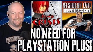 DINO CRISIS & RESIDENT EVIL DON'T NEED PS PLUS!