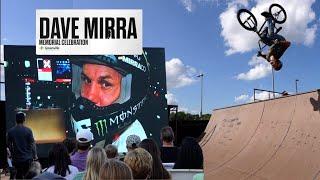 Honoring Dave Mirra At His Local Skatepark!