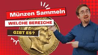 Du willst Münzen sammeln? Welche Sammelgebiete gibt es bei Gold und SIlber?