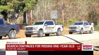 Search continues for missing 1-year-old in Fayette Co.